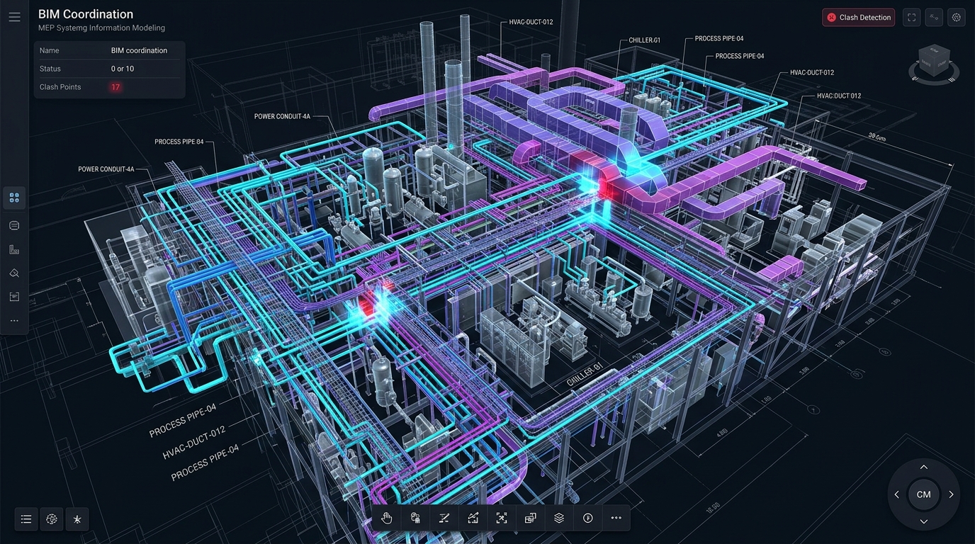 NEOM Industrial MEP BIM